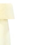 Paper Mache Floor Lamp and Table Lamp - Image 4